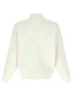 Autry White Cotton Sweatshirt