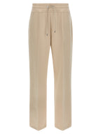 Beige Cotton Joggers (Workout Pants)