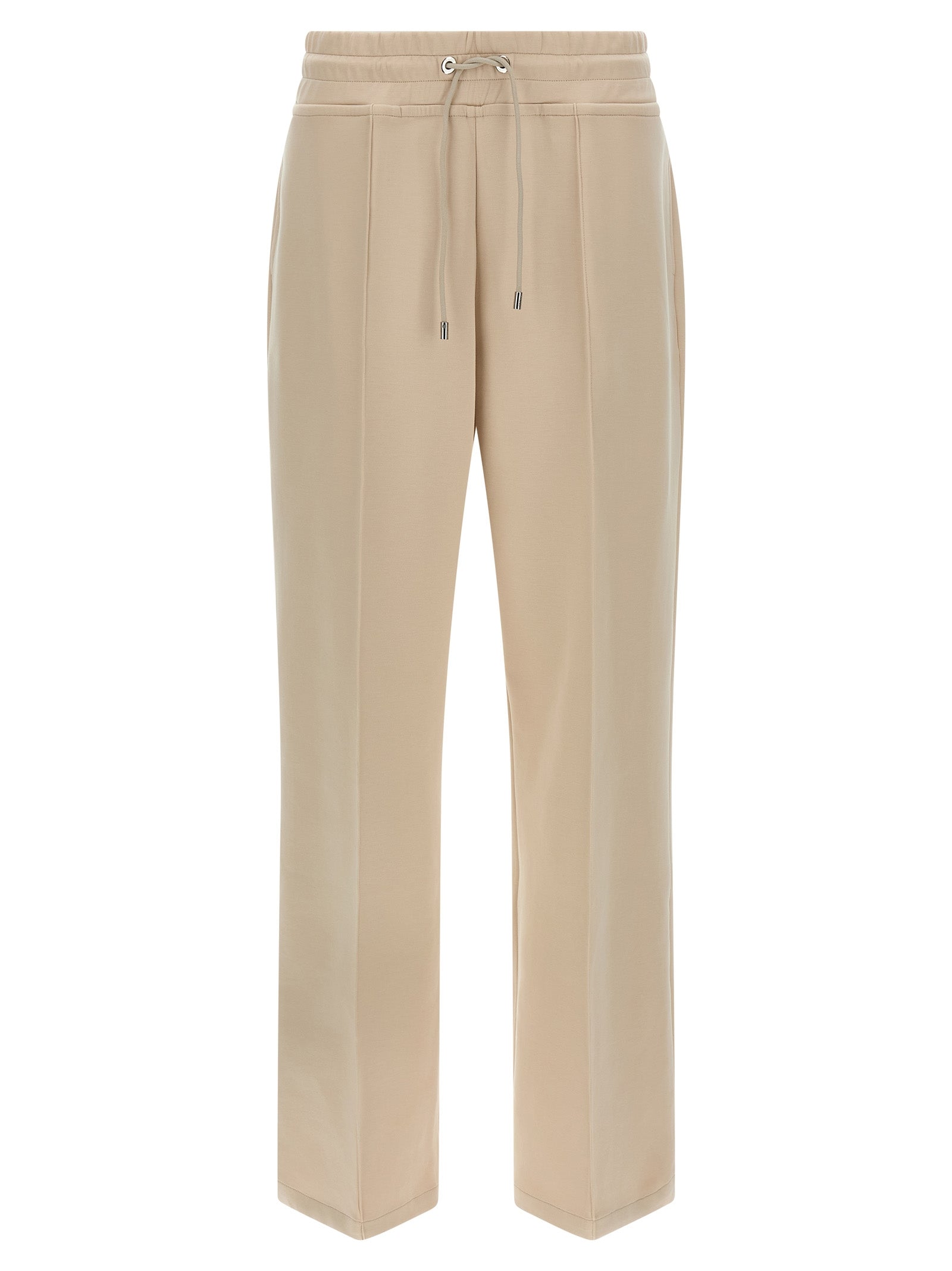 Beige Cotton Joggers (Workout Pants)
