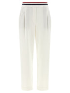 Brunello Cucinelli White Cotton Joggers (Workout Pants)