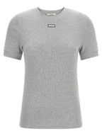 Entire Studios Gray Cotton T-Shirt