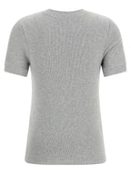 Entire Studios Gray Cotton T-Shirt
