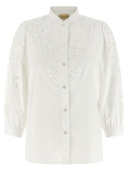 Valentino Garavani White Cotton Blouse
