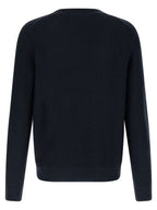 Ballantyne Blue Cotton Cardigan