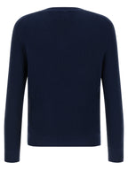 Ballantyne Blue Cotton Cardigan
