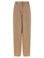 Fabiana Filippi Beige Viscose Casual Pants