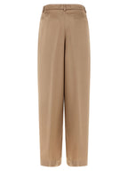 Fabiana Filippi Beige Viscose Casual Pants