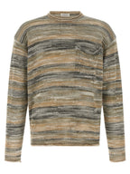 Roberto Collina Gray Linen Cardigan