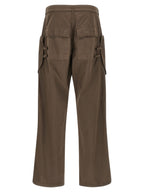 DRKSHDW Brown Cotton Cargo Pants