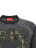 Diesel Gray Cotton Sportswear