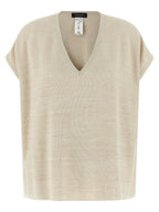 Fabiana Filippi Gold Cotton Cardigan