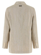 Peserico Beige Viscose Blazer