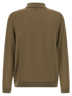 Hugo Boss Bicolor Virgin Wool Polo Shirt
