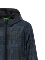 Blue Rubber Shell Jacket