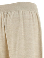 Fabiana Filippi Gold Cotton Casual Pants