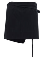 Isabel Marant Black Cotton Long Skirt