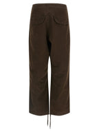 Entire Studios Brown Cotton Cargo Pants