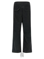Entire Studios Black Cotton Cargo Pants
