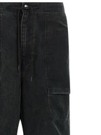 Entire Studios Black Cotton Cargo Pants