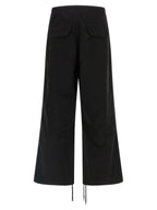 Entire Studios Black Cotton Cargo Pants