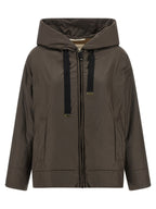 Max Mara Brown Polyester Shell Jacket