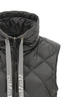 Max Mara Gray Polyamide Sleeveless Jacket