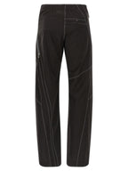 Kiko Kostadinov Brown Virgin Wool Casual Pants