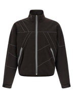 Kiko Kostadinov Brown Virgin Wool Full-Length Jacket