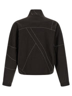 Kiko Kostadinov Brown Virgin Wool Full-Length Jacket