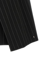Sportmax Black Virgin Wool Long Skirt