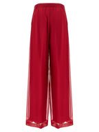 Max Mara Multicolor Silk Casual Pants