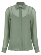 Max Mara Bicolor Silk Blouse