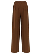 Max Mara Brown Virgin Wool Pants