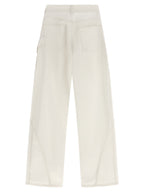 J.W.Anderson White Cotton Jeans Denim