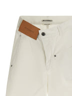 J.W.Anderson White Cotton Jeans Denim