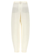 Brunello Cucinelli Beige Viscose Casual Pants