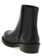 SÉFR Black Calfskin Ankle Boots