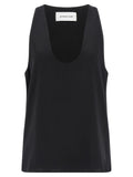 Armarium Black Silk Tank Tops