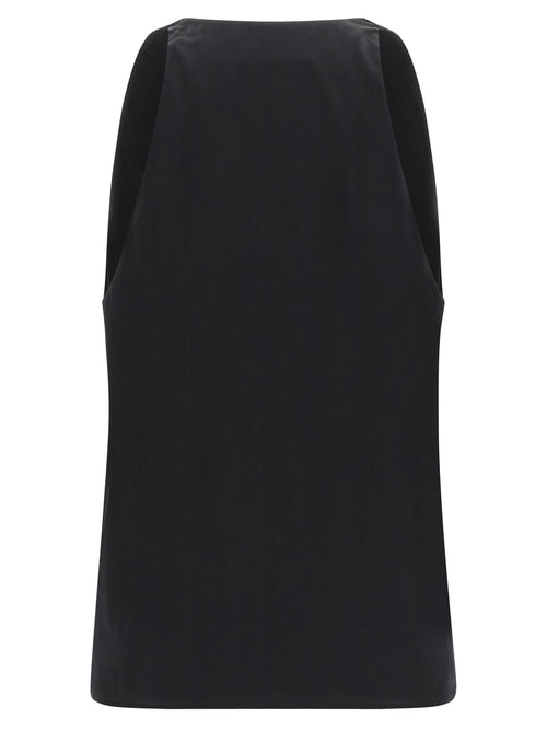 Armarium Black Silk Tank Tops