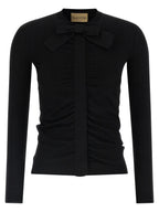 Valentino Garavani Black Viscose Cardigan