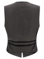 Armarium Gray Virgin Wool Sleeveless Jacket