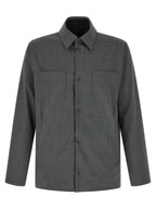 Herno Gray Polyester Full-Length Jacket
