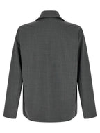 Herno Gray Polyester Full-Length Jacket