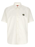 Kenzo White Cotton Blouse