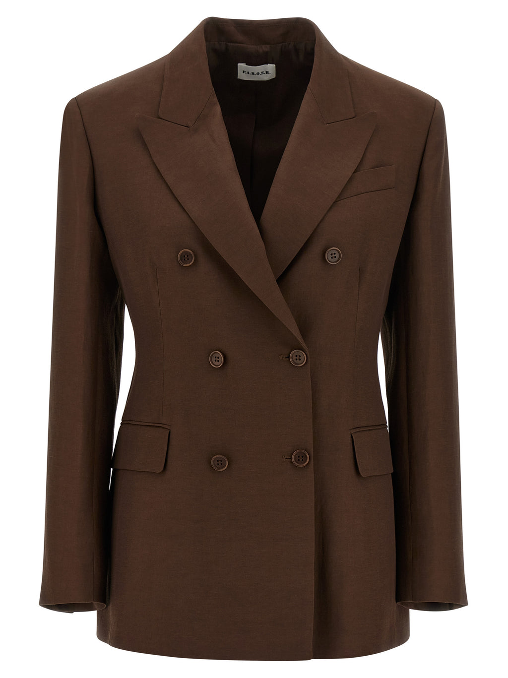 Brown Viscose Blazer