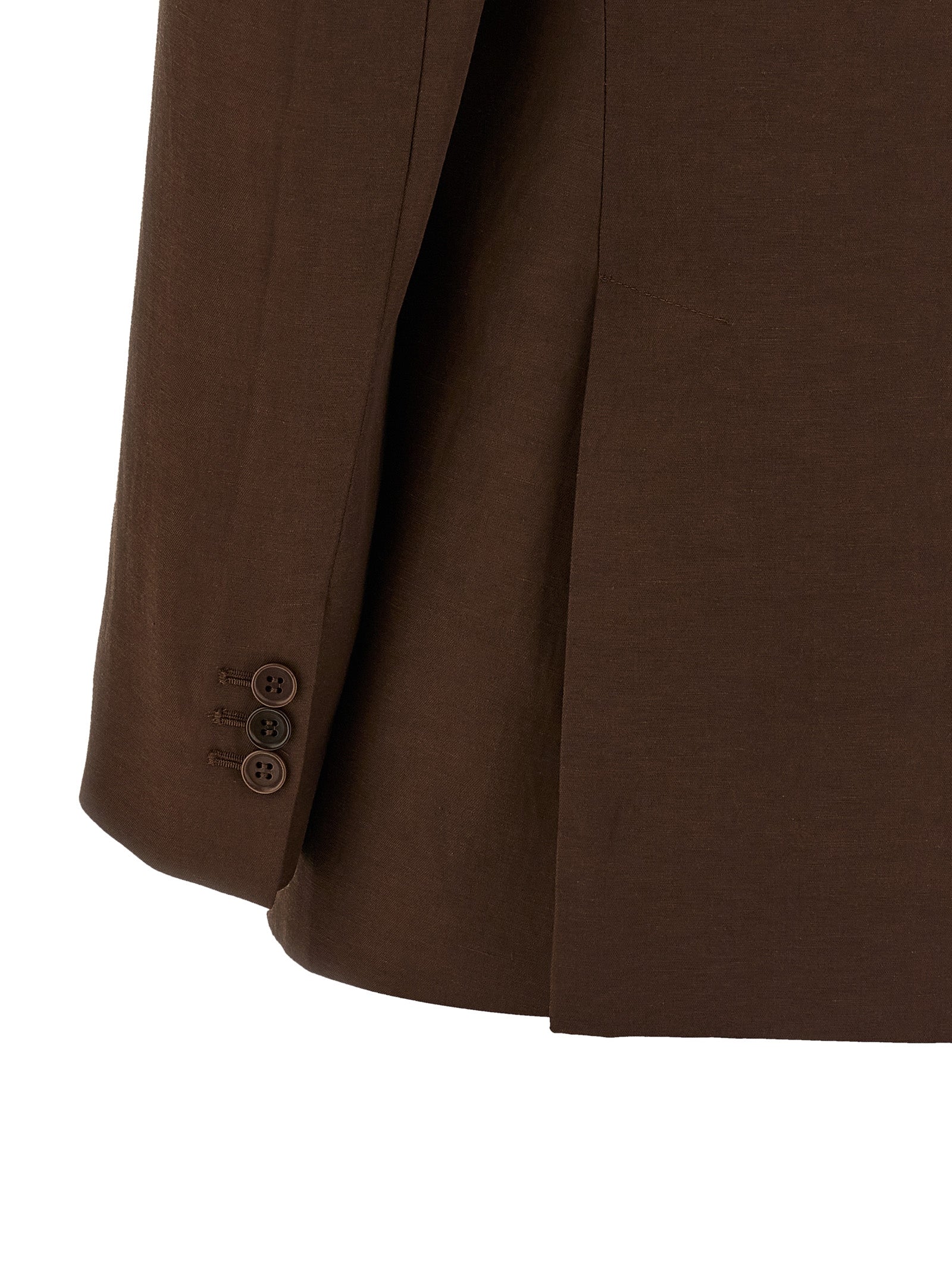Brown Viscose Blazer