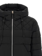 Mackage Black Nylon Full-Length Jacket