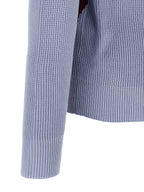 Ballantyne Blue Cotton Cardigan