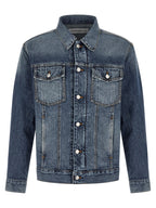 Department 5 Blue Cotton Denim Jacket