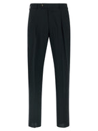 PT Torino Black Virgin Wool Pants